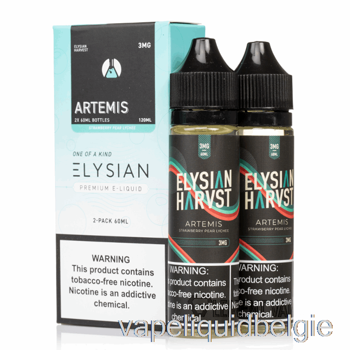 Vape België Artemis - Elysian Labs - 120ml 0mg